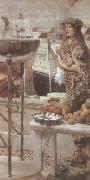 Alma-Tadema, Sir Lawrence Preparations in the Coliseum (mk23) Spain oil painting artist